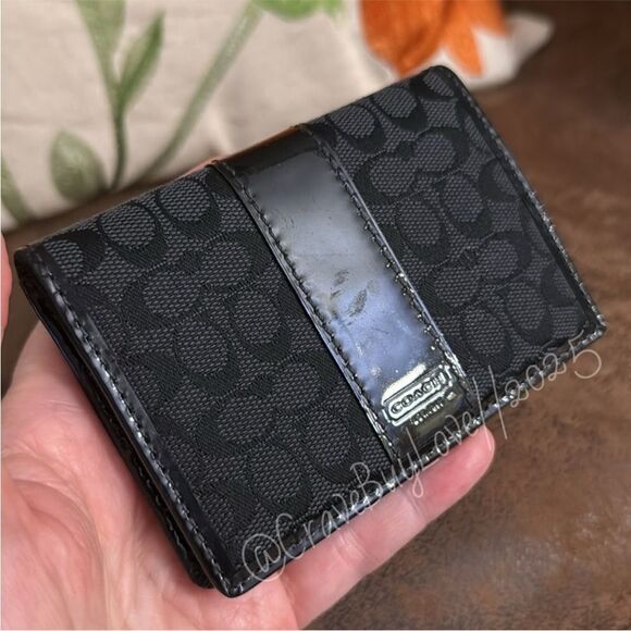 COACH CARD CASE VINTAGE Y2K - Picture 2 of 3